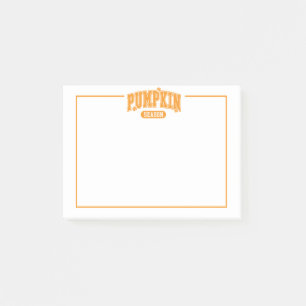 Pumpkin Season Post Notes
