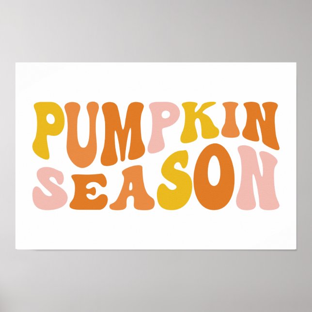 Pumpkin Season Poster (Front)
