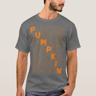 Pumpkin Season Retro Fall Autumn T-Shirt
