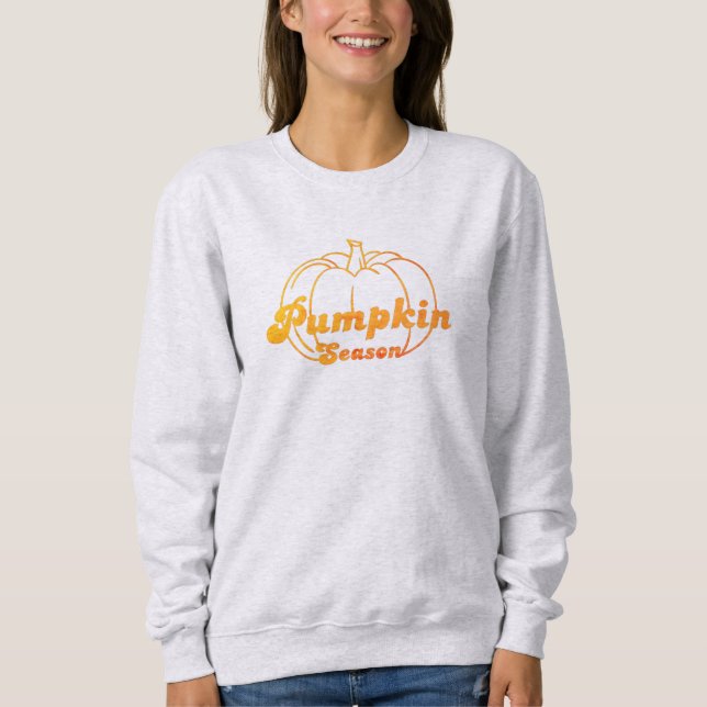 Pumpkin Season Sweatshirt (Front)