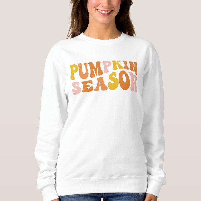 Pumpkin Season Sweatshirt (Front)