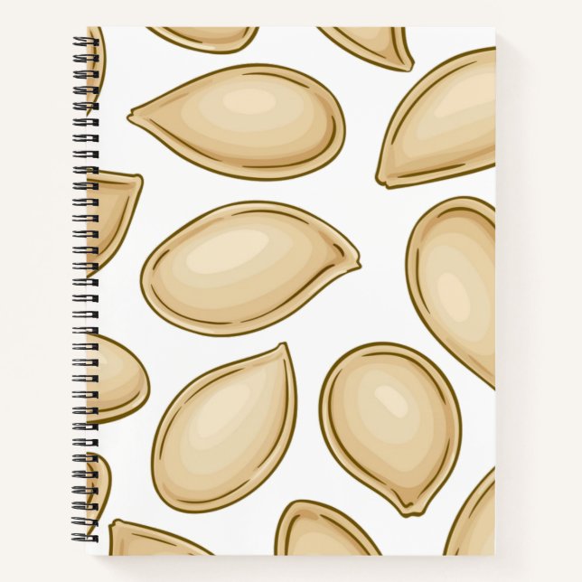 Pumpkin seeds pattern notebook (Front)