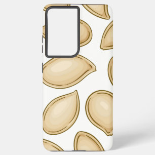 Pumpkin seeds pattern samsung galaxy s21 ultra case