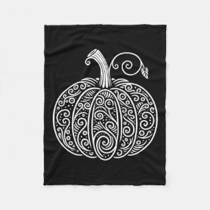 Pumpkin Shirt Women Cute Autumn Fall Thanksgiving Fleece Blanket
