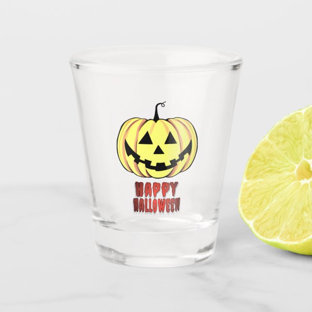 Pumpkin Shot Glass (Front)