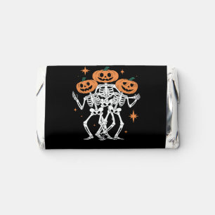 Pumpkin Skeleton Halloween Pumpkin Spooky Season Hershey's Miniatures