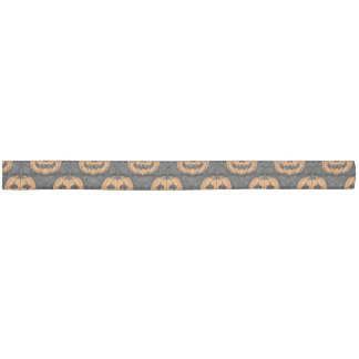 Pumpkin Skull Elastic Hair Tie
