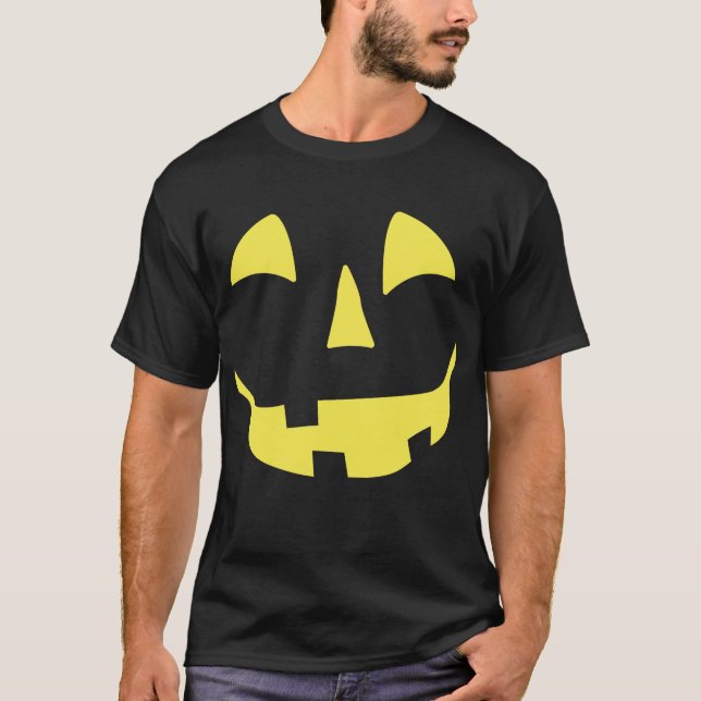 Pumpkin Smile T-shirt Design (Front)