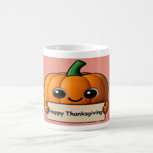 Pumpkin Smiles & Gratitude Sips- Thanksgiving Mug