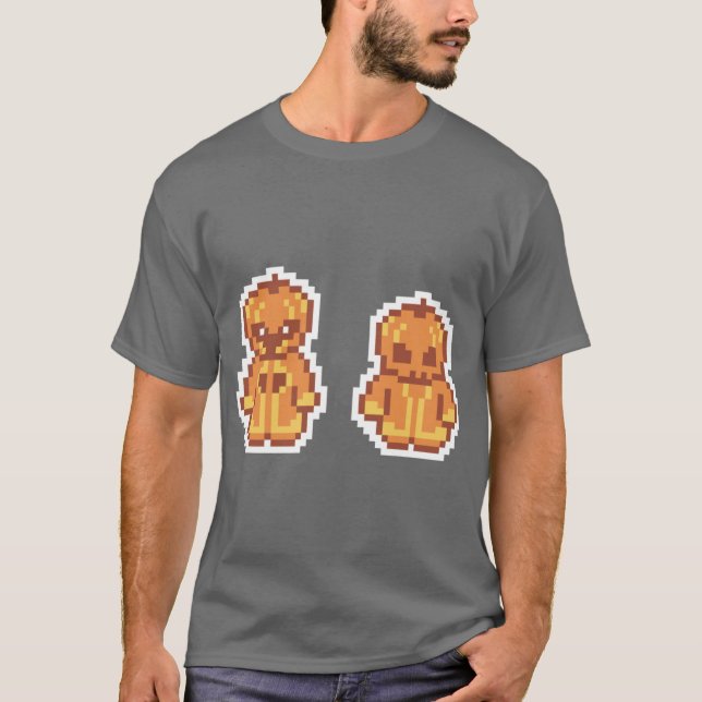 Pumpkin Sorcerer and Child T-Shirt (Front)