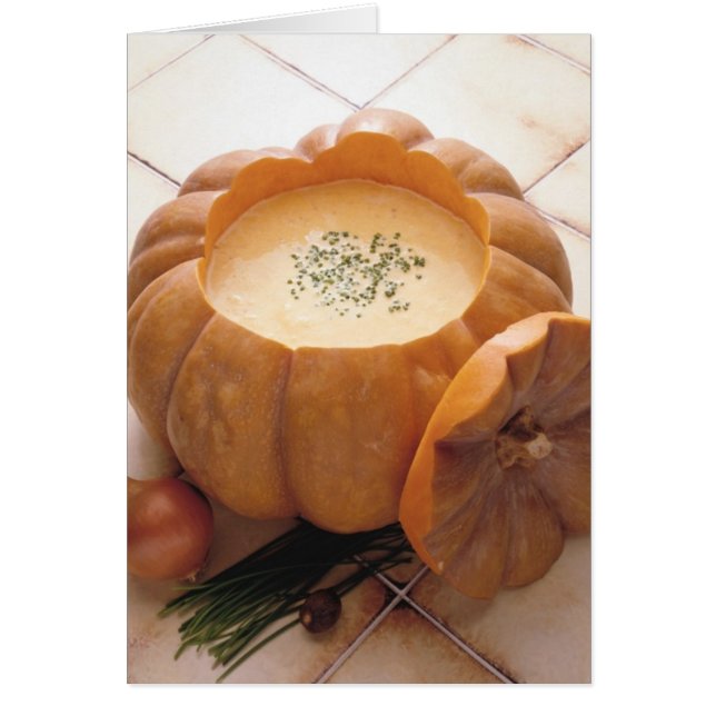 Pumpkin Soup Card (Front)