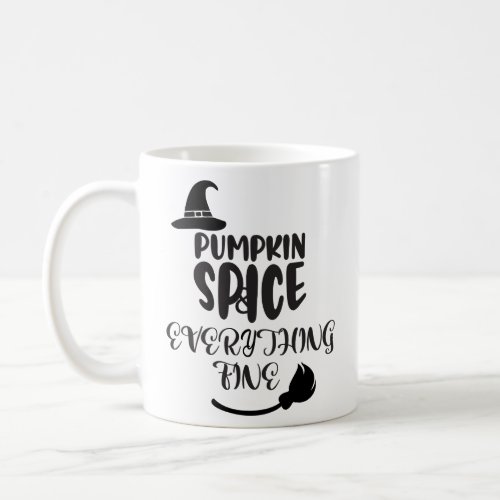 Pumpkin Spice and E Coffee Mug