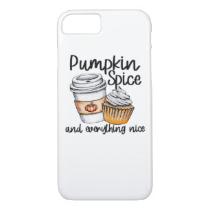 Pumpkin Spice And Everything Nice Cute & Funny Tre iPhone 8/7 Case