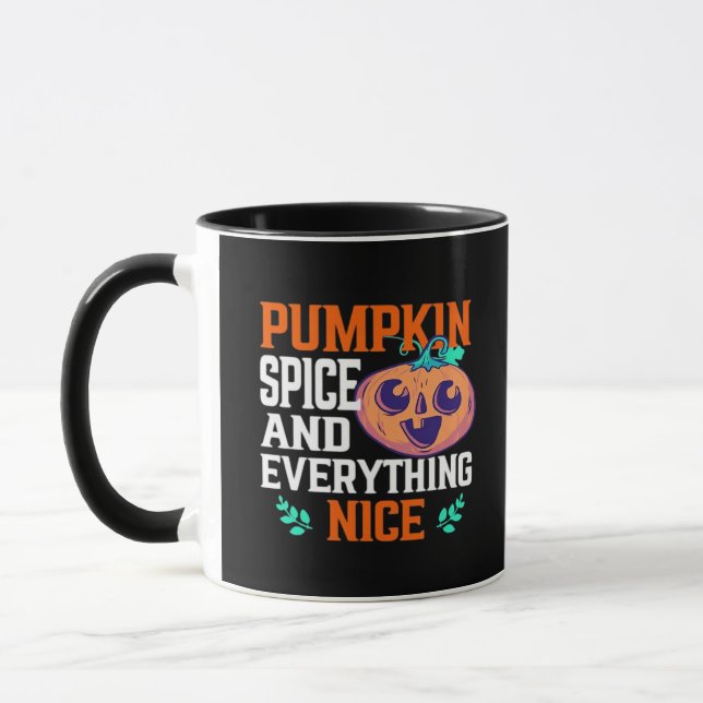 Pumpkin Spice And Everything Nice Essential Mug (Left)
