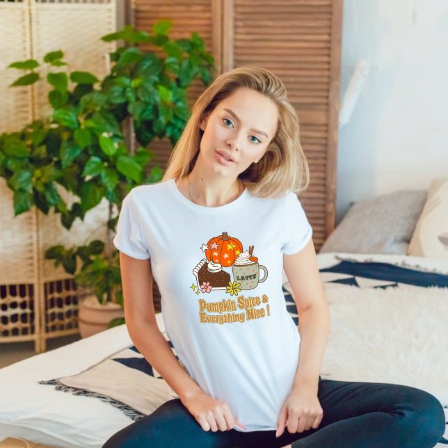 Pumpkin Spice and Everything Nice Fall Autumn T-Shirt (Creator Uploaded)