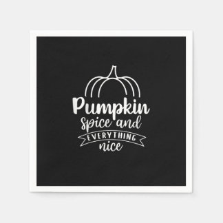 Pumpkin Spice And Everything Nice Napkins