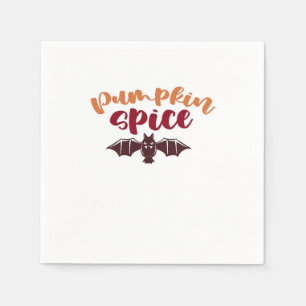 Pumpkin Spice And Everything Nice Viral Slogan & Q Napkins