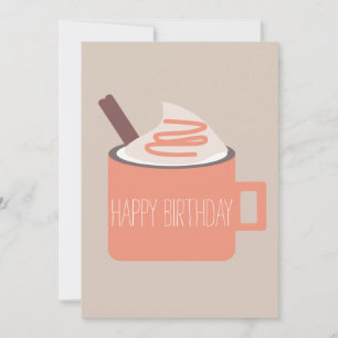 Pumpkin Spice Campfire Mug Birthday Friend Card