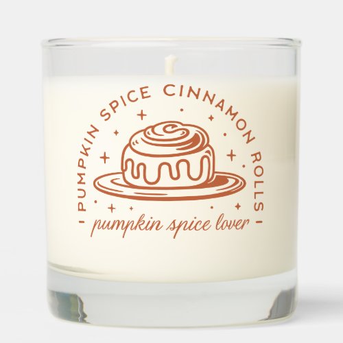 Pumpkin Spice Cinnamon Rolls Scented Candle