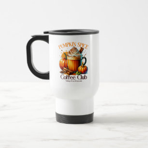 Pumpkin Spice Coffee Club Travel Mug