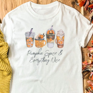 Pumpkin Spice Coffee Fall T-Shirt