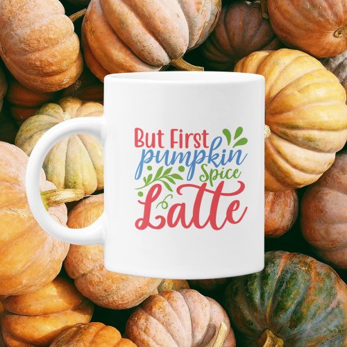 Pumpkin Spice  Coffee Latte Coffee Mug