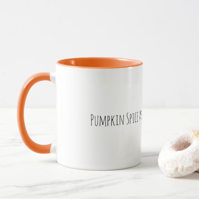 Pumpkin Spice Coffee Mug (With Donut)