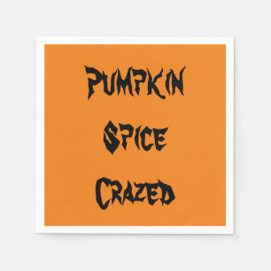 Pumpkin Spice Crazed Napkins