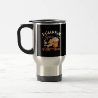 Pumpkin Spice Everything Cat Lover Classic Travel Mug