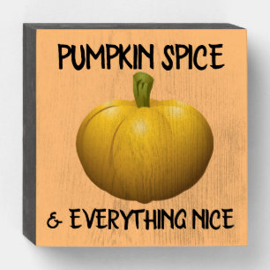 PUMPKIN SPICE & EVERYTHING NICE COFFEE SIGNS