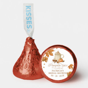 Pumpkin Spice & Everything Nice Fall Bridal Shower Hershey®'s Kisses®