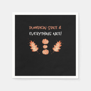 Pumpkin Spice & Everything Nice! New Trending Cute Napkins