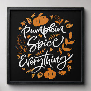Pumpkin Spice Everything Peel And Stick Photo Tile