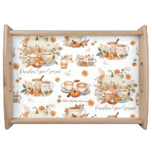 Pumpkin Spice Fall Harvest Family White and Orange