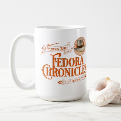 Pumpkin Spice Flavor Fedora Chronicles Mug