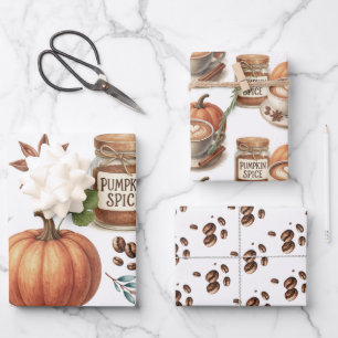 Pumpkin Spice Gift Wrap