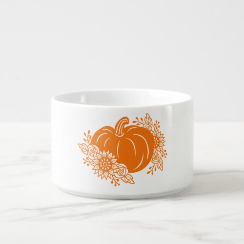 Pumpkin Spice Harvest Wish Fall Thanksgiving Soup Bowl