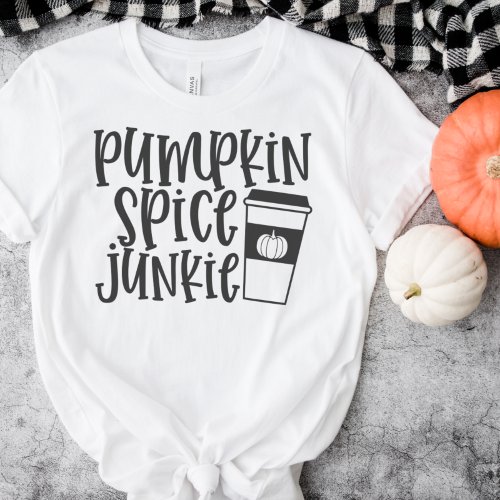 Pumpkin Spice Junkie  T_Shirt