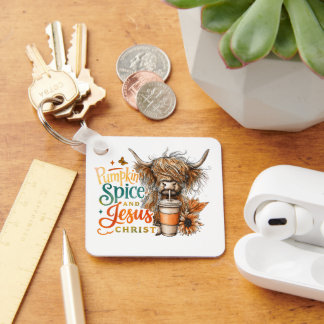 Pumpkin Spice....  Keychain