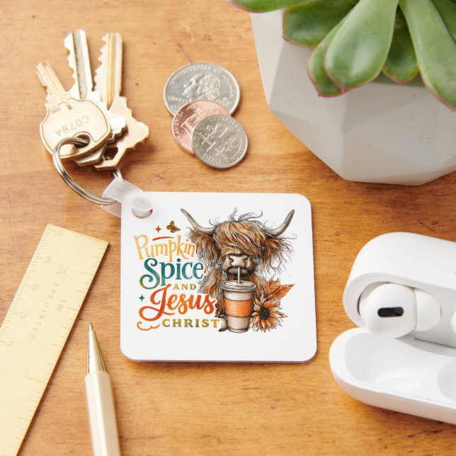 Pumpkin Spice....  Keychain (Desk)