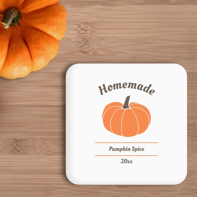Pumpkin Spice Label Sticker (Pumpkin Spice Label Sticker)