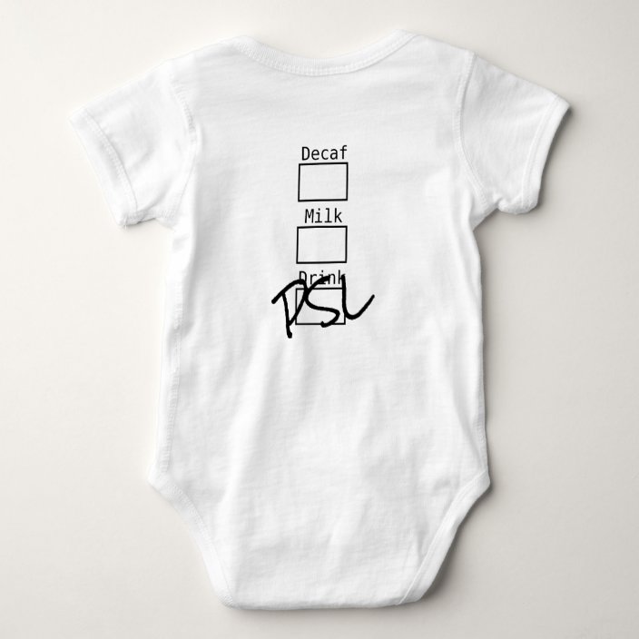 baby latte costume