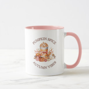 Pumpkin Spice Latte Cozy Autumn Fall Pumpkin Seaso Mug