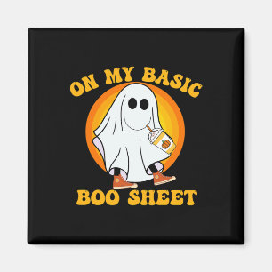 Pumpkin Spice Latte Fall Vibe Halloween Fun Basic  Magnet