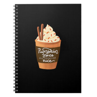 Pumpkin Spice Latte, Pumpkin Spice And Everything  Notebook