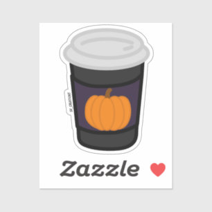 Pumpkin Spice Latte Sticker