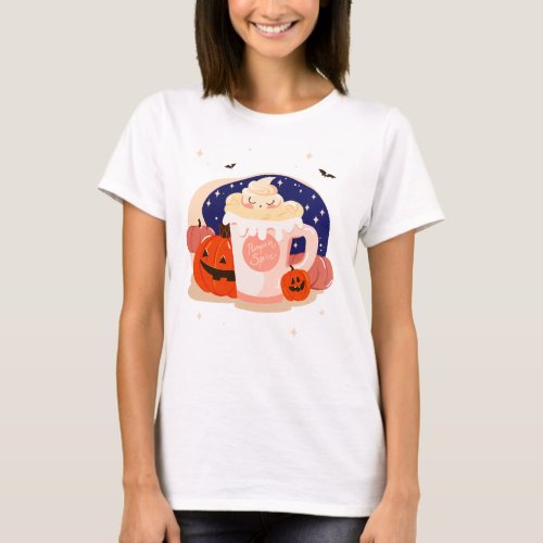 Pumpkin Spice Latte T_Shirt