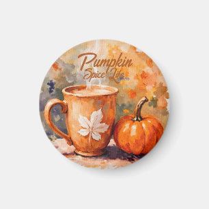 Pumpkin Spice Life Magnet