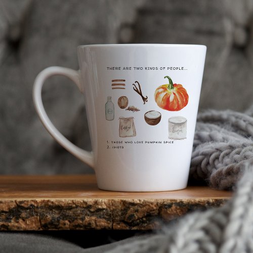 Pumpkin Spice Lover Latte Mug