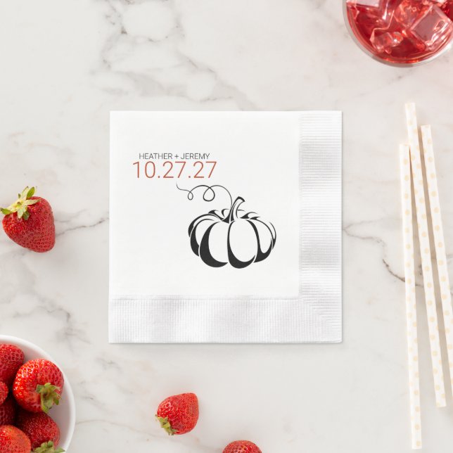 Pumpkin Spice Napkins (Insitu)